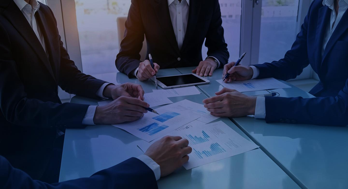 consulenti in riunione