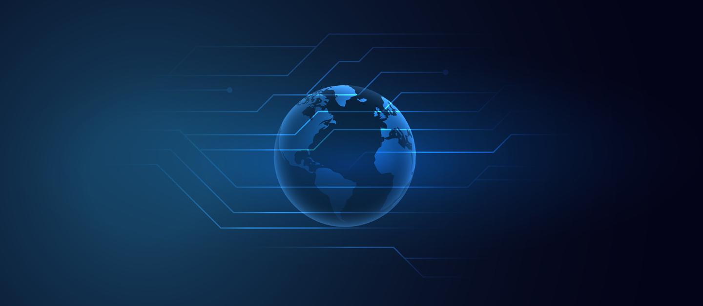 mondo digitale che rappresenta le news