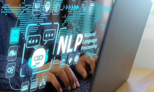 Schermata digitale Naturala Language Processing